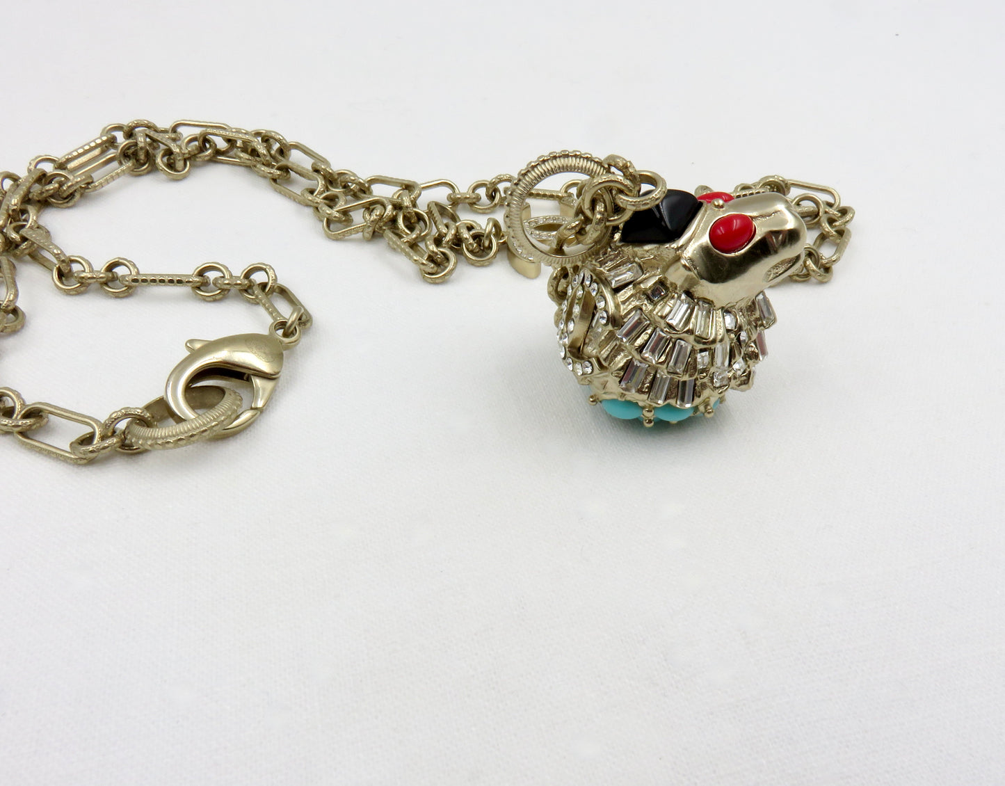 Chanel Griffon Lion Head Necklace