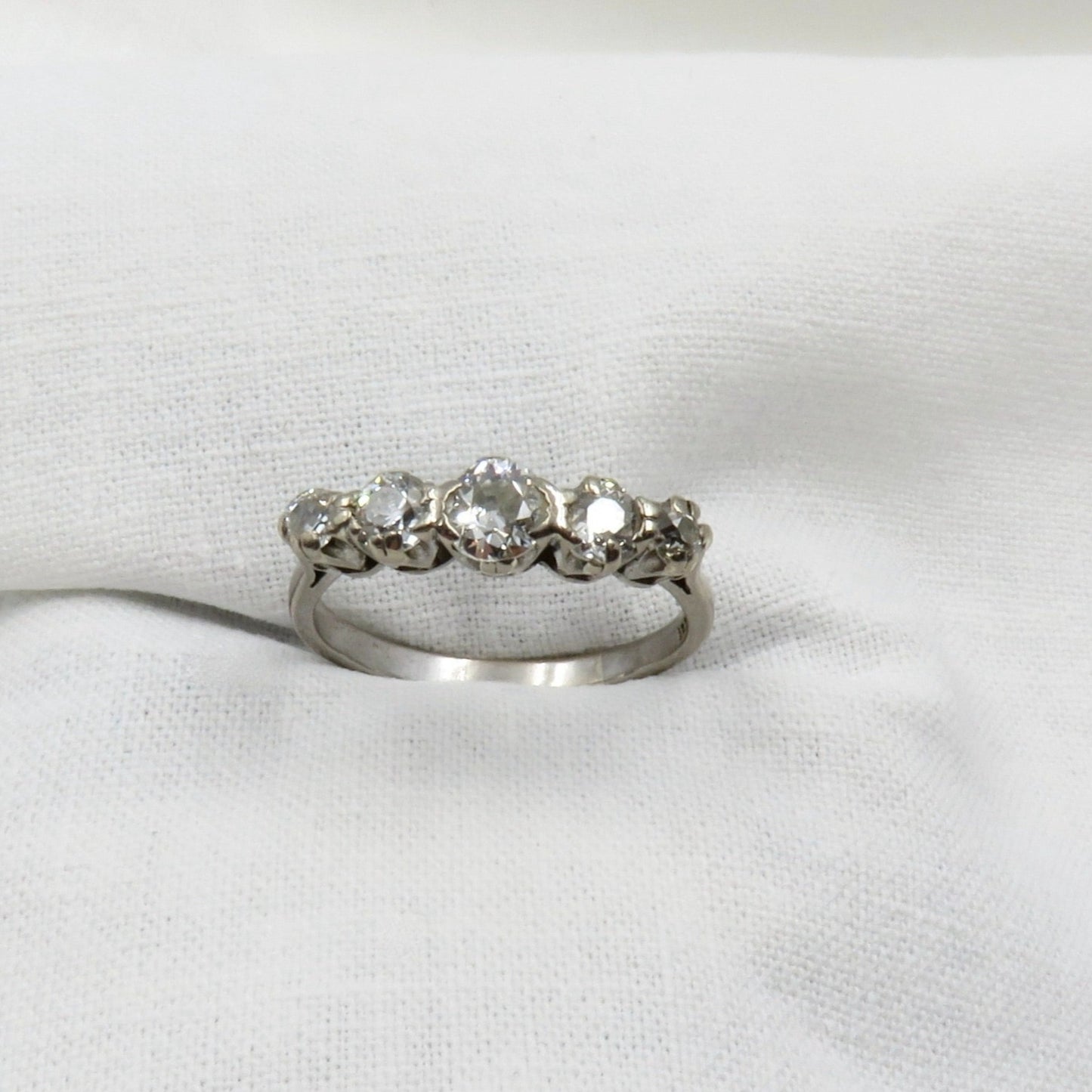 C. 1910 Five Stone Diamond Ring