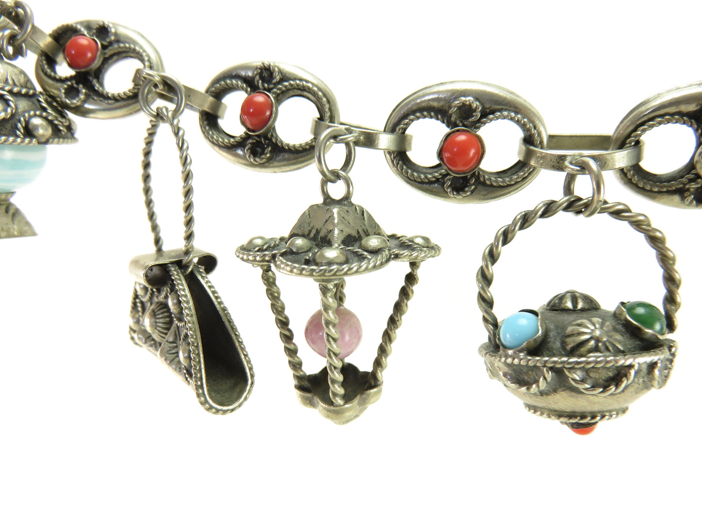 Vintage Italian Charm Bracelet