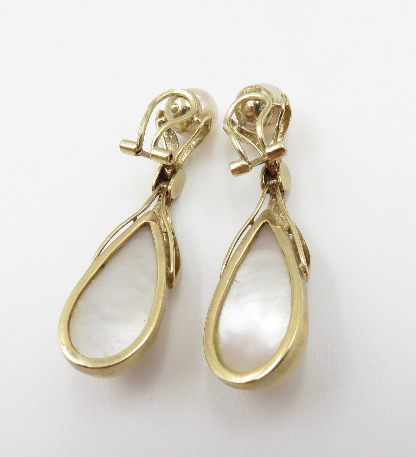 Cultured Pearl Drop Earrings